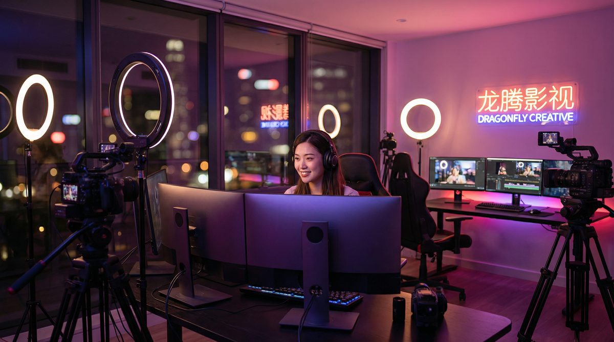 草莓视频影视传媒视频制作现场